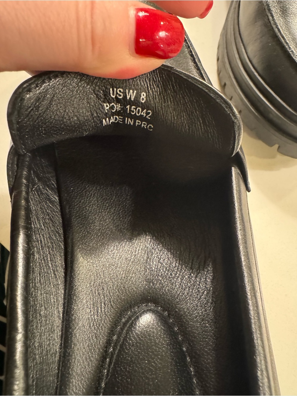 Quince Black Leather Penny Loafers - Picture 5 of 7